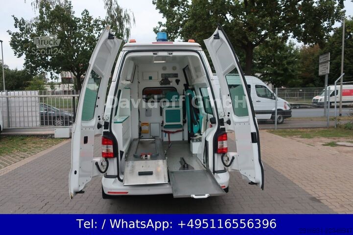 Brandbil VOLKSWAGEN T5 Transporter Hochdach lang/KTW/Automatik/FNA35