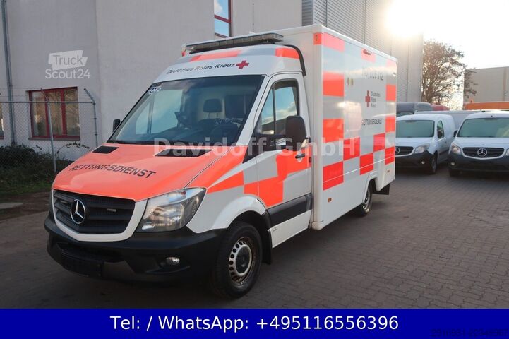 Ugunsdzēsēju automašīna MERCEDES-BENZ Sprinter II 316 CDI/RTW/Klima/Kamera/FN: 37-01