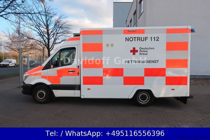 Ugunsdzēsēju automašīna MERCEDES-BENZ Sprinter II 316 CDI/RTW/Klima/Kamera/FN: 37-01