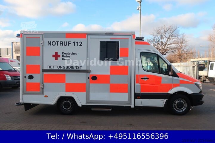 Ugunsdzēsēju automašīna MERCEDES-BENZ Sprinter II 316 CDI/RTW/Klima/Kamera/FN: 37-01