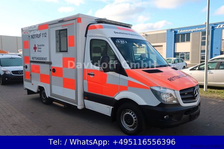 Ugunsdzēsēju automašīna MERCEDES-BENZ Sprinter II 316 CDI/RTW/Klima/Kamera/FN: 37-01