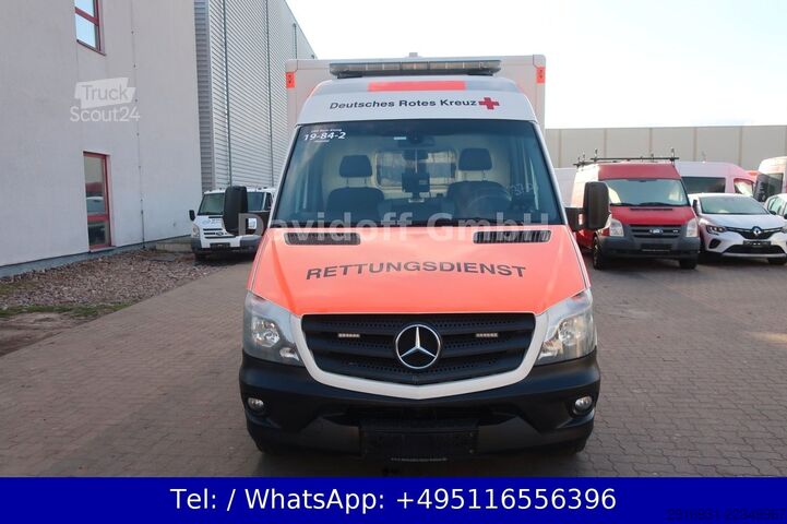 Ugunsdzēsēju automašīna MERCEDES-BENZ Sprinter II 316 CDI/RTW/Klima/Kamera/FN: 37-01