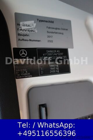 Ugunsdzēsēju automašīna MERCEDES-BENZ Sprinter II 316 CDI/RTW/Klima/Kamera/FN: 37-01