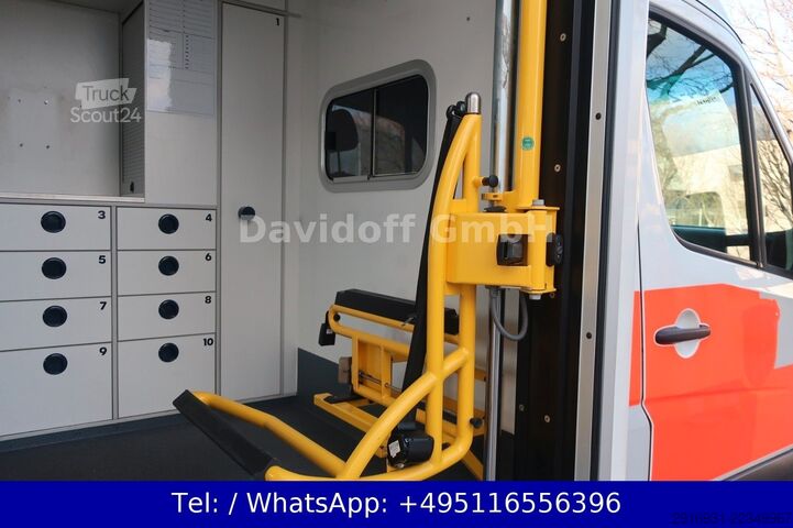 Ugunsdzēsēju automašīna MERCEDES-BENZ Sprinter II 316 CDI/RTW/Klima/Kamera/FN: 37-01