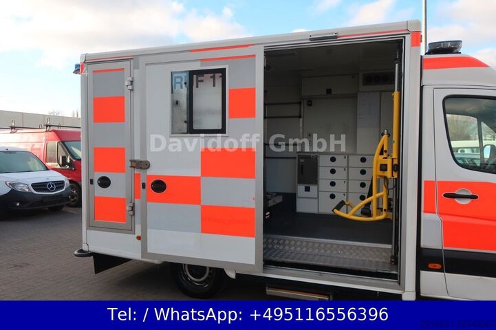 Ugunsdzēsēju automašīna MERCEDES-BENZ Sprinter II 316 CDI/RTW/Klima/Kamera/FN: 37-01