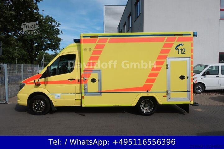 Gaisrinė mašina MERCEDES-BENZ Sprinter 519 CDI RTW / 1. Hand /SHZ / Fzg Nr:A16