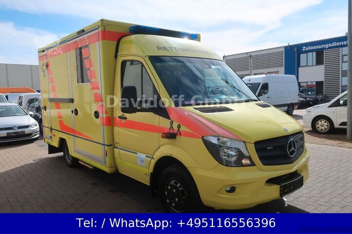 Gaisrinė mašina MERCEDES-BENZ Sprinter 519 CDI RTW / 1. Hand /SHZ / Fzg Nr:A16