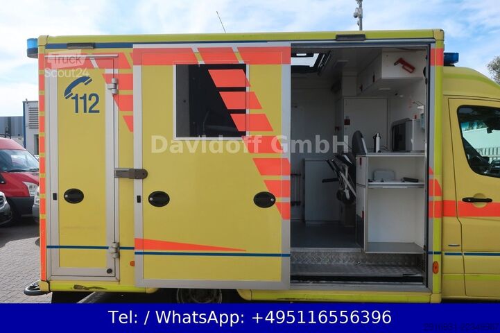 Gaisrinė mašina MERCEDES-BENZ Sprinter 519 CDI RTW / 1. Hand /SHZ / Fzg Nr:A16