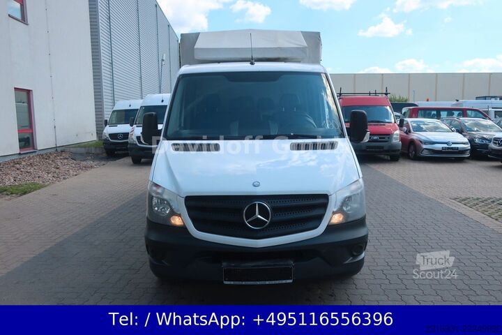 Transporter mit Pritsche & Plane MERCEDES-BENZ Nr.190 Sprinter Pritsche DoKa Plane 319 CDI /SHZ