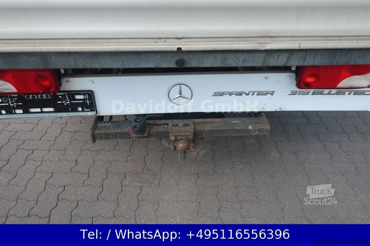 Transporter mit Pritsche & Plane MERCEDES-BENZ Nr.190 Sprinter Pritsche DoKa Plane 319 CDI /SHZ