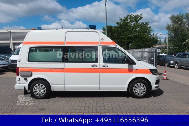 Feuerwehrfahrzeug VOLKSWAGEN Nr. B93 T6 Hochdach lang/ KTW / Klima / DSG /SHZ