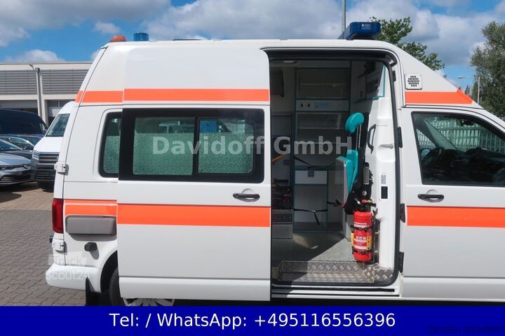 Feuerwehrfahrzeug VOLKSWAGEN Nr. B93 T6 Hochdach lang/ KTW / Klima / DSG /SHZ