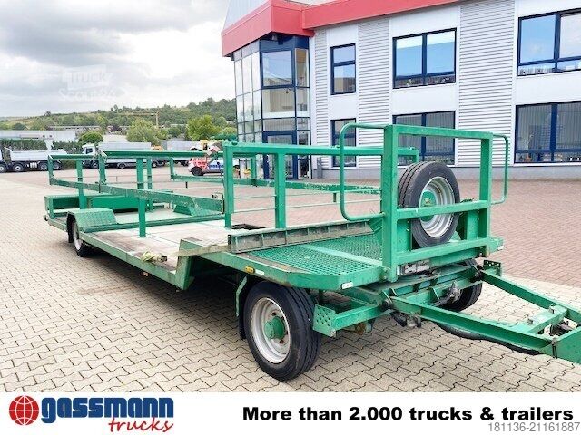 Anhänger  TL 6,4 Spezial-Tiefladeanhänger, Ex-Polizei
