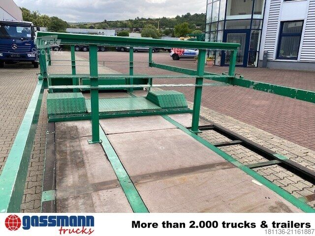 Anhänger  TL 6,4 Spezial-Tiefladeanhänger, Ex-Polizei