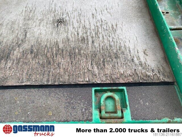 Anhänger  TL 6,4 Spezial-Tiefladeanhänger, Ex-Polizei