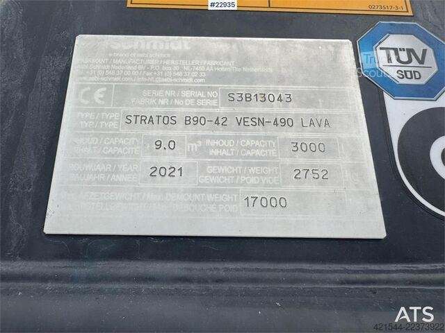   Stratos B90-42 Vesn-490 Lava Fixed sand spreader