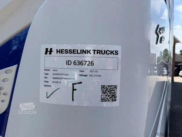 Standard-SZM Iveco S-WAY 460 LNG Retarder Leren Bekleding NL Truck...