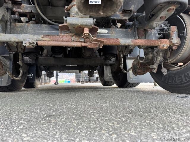 Container transport Van Hool container semi-trailer