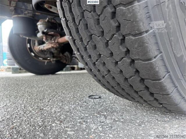 Container transport Van Hool container semi-trailer