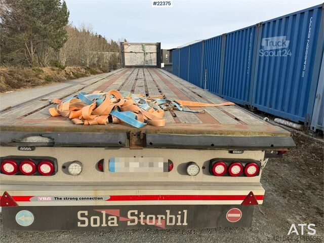 Plattformanhänger Istrail Cargo-Maxx Plus Nordic straight semi