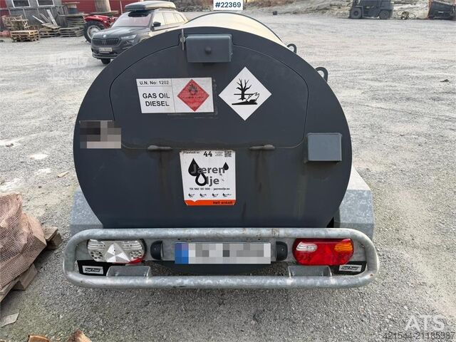 Carro diésel Fuel Proof FPT202  Fuel proof FPT202 diesel trailer