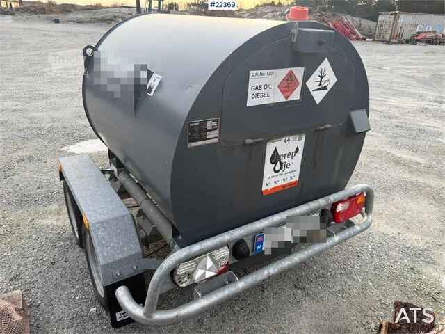 Carro diésel Fuel Proof FPT202  Fuel proof FPT202 diesel trailer