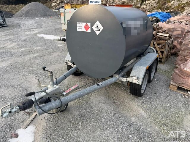 Carro diésel Fuel Proof FPT202  Fuel proof FPT202 diesel trailer