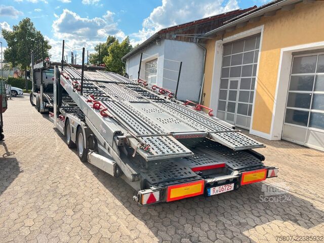 Tovornjak za prevoz avtomobilov MERCEDES-BENZ Actros 2446 Kässbohrer Metago Pro Intago TT