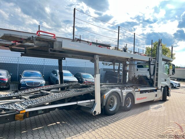 Tovornjak za prevoz avtomobilov MERCEDES-BENZ Actros 2446 Kässbohrer Metago Pro Intago TT