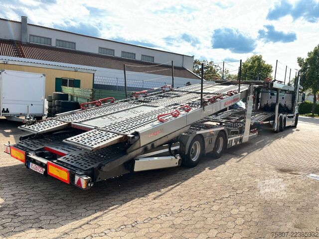 Tovornjak za prevoz avtomobilov MERCEDES-BENZ Actros 2446 Kässbohrer Metago Pro Intago TT