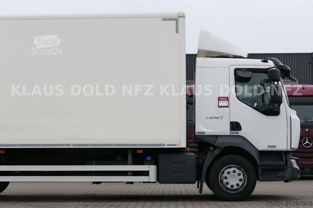 Kutu kamyonu RENAULT D 14.280 Koffer 14t Kamera LBW Euro 6