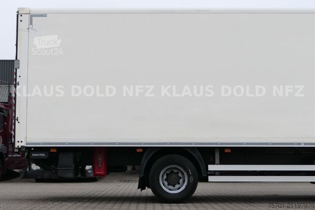 Kutu kamyonu RENAULT D 14.280 Koffer 14t Kamera LBW Euro 6