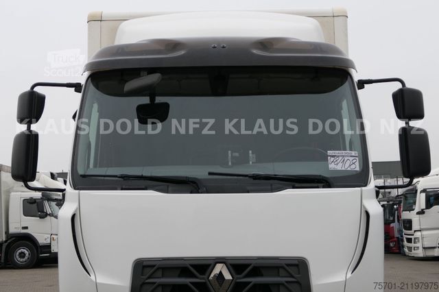 Kutu kamyonu RENAULT D 14.280 Koffer 14t Kamera LBW Euro 6