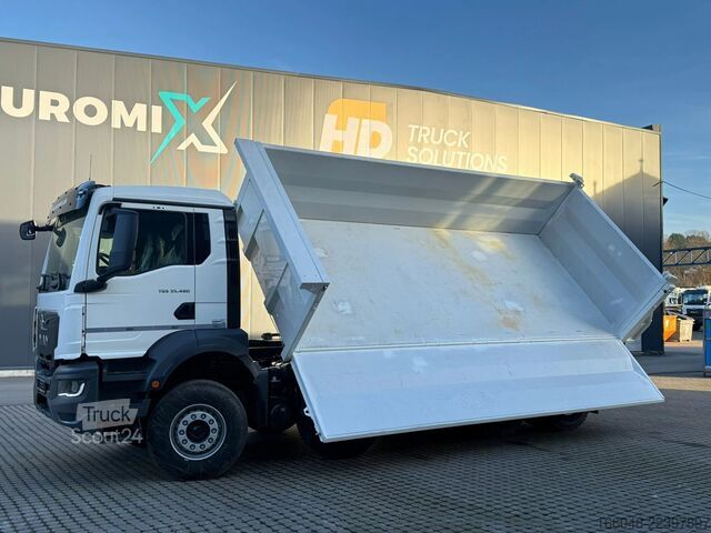 Benne MAN TGS 35.480 TGS 35.480 8x4 Retarder 3-Seiten-Kipper