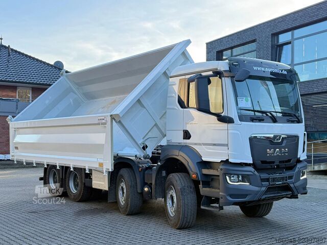 Benne MAN TGS 35.480 TGS 35.480 8x4 Retarder 3-Seiten-Kipper