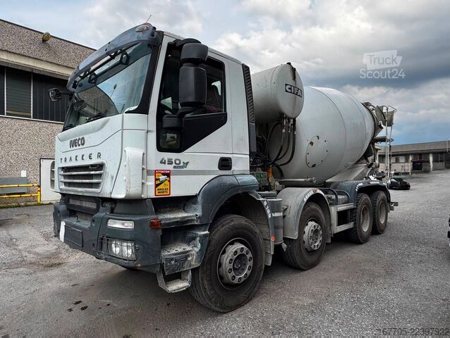 Betono maišyklės sunkvežimis Iveco Trakker 450