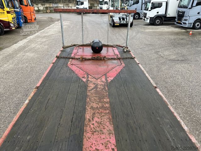 Platform aanhanger Nooteboom OVB-90-05 / 5 axle 12 Ton Hydraulic / BPW Drum ...