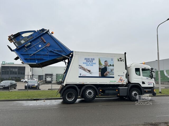 Veículo de recolha de resíduos Scania P 280 / Haller X2C MEKAV 20 m3 / Garbage Truck ...
