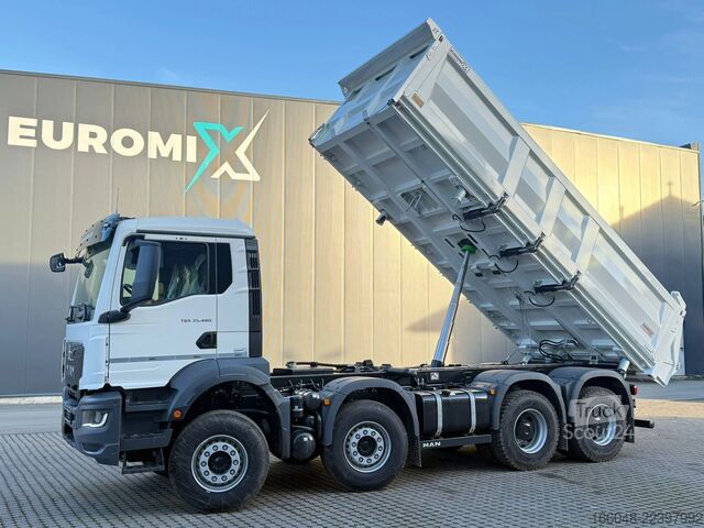 Třístranný sklápěč MAN TGS 35.480 TGS 35.480 8x4 Retarder 3-Seiten-Kipper