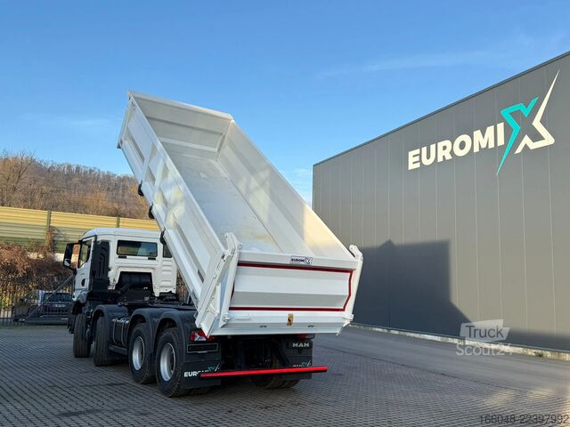 Třístranný sklápěč MAN TGS 35.480 TGS 35.480 8x4 Retarder 3-Seiten-Kipper