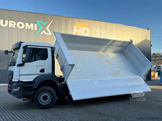 Třístranný sklápěč MAN TGS 35.480 TGS 35.480 8x4 Retarder 3-Seiten-Kipper