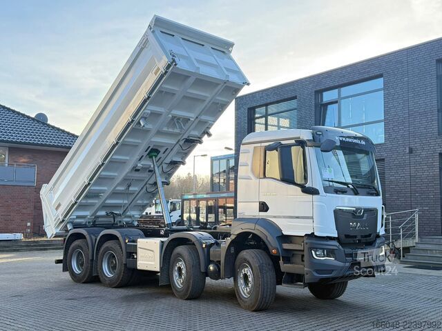 Benne à 3 côtés MAN TGS 35.480 TGS 35.480 8x4 Retarder 3-Seiten-Kipper
