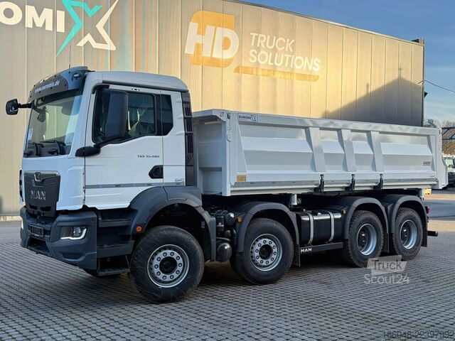 Benne à 3 côtés MAN TGS 35.480 TGS 35.480 8x4 Retarder 3-Seiten-Kipper