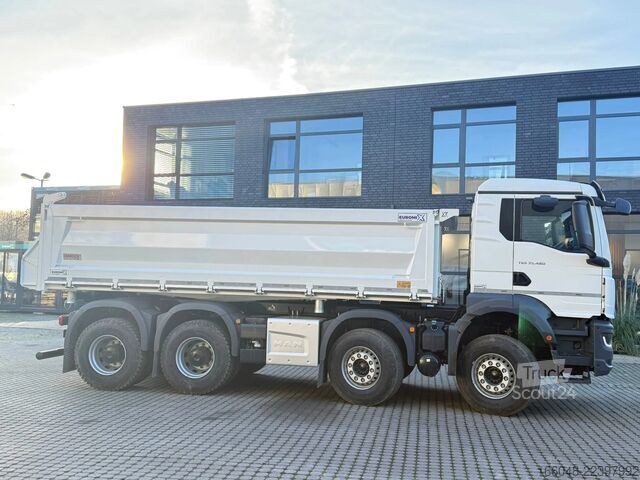 Benne à 3 côtés MAN TGS 35.480 TGS 35.480 8x4 Retarder 3-Seiten-Kipper