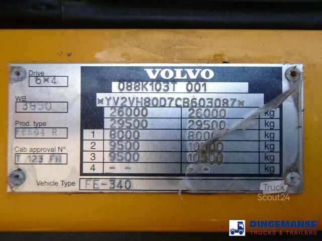 Снегоочиститель Volvo FE 340 6x4 RHD salt spreader / gritter