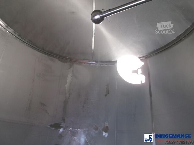 Rezervoar MAISONNEUVE CITERNE Food tank inox 33 m3 / 5 comp