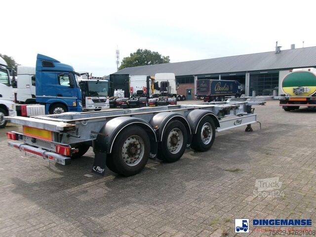 Trasporto di container Fliegl 3-axle container trailer 45 ft