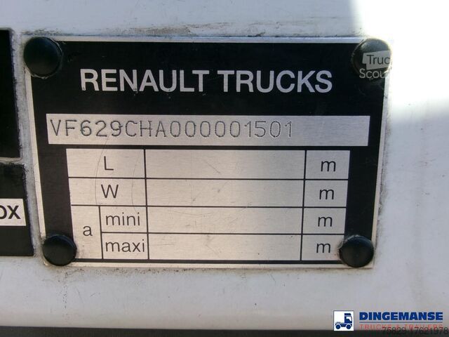 Tankvogn Renault Premium 310 6x2 fuel tank 19 m3 / 5 comp ADR 25...