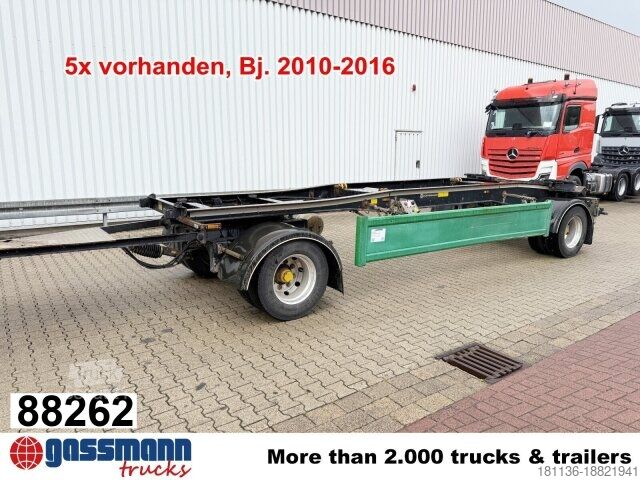 Remorcă roll off Hüffermann HSA 18.70 Schlittenabroller
