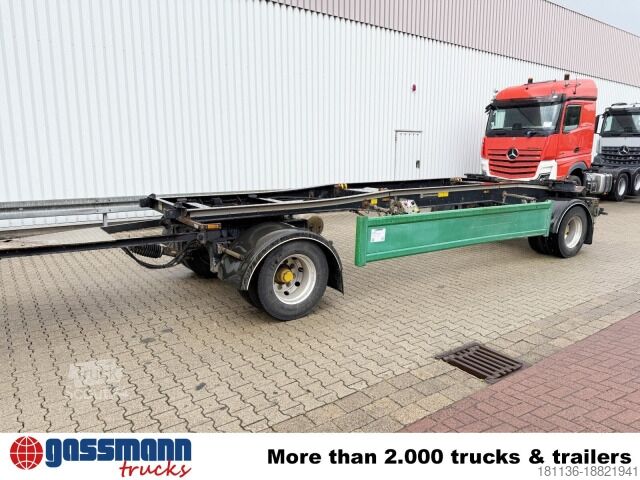 Remorcă roll off Hüffermann HSA 18.70 Schlittenabroller
